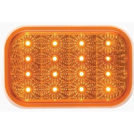 Optronics Yellow Parking/Turn Signal, Pl-3 Connection, 12-24V STL24AB